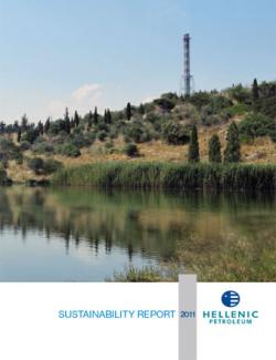 SUSTAINABILITY REPORT 2011