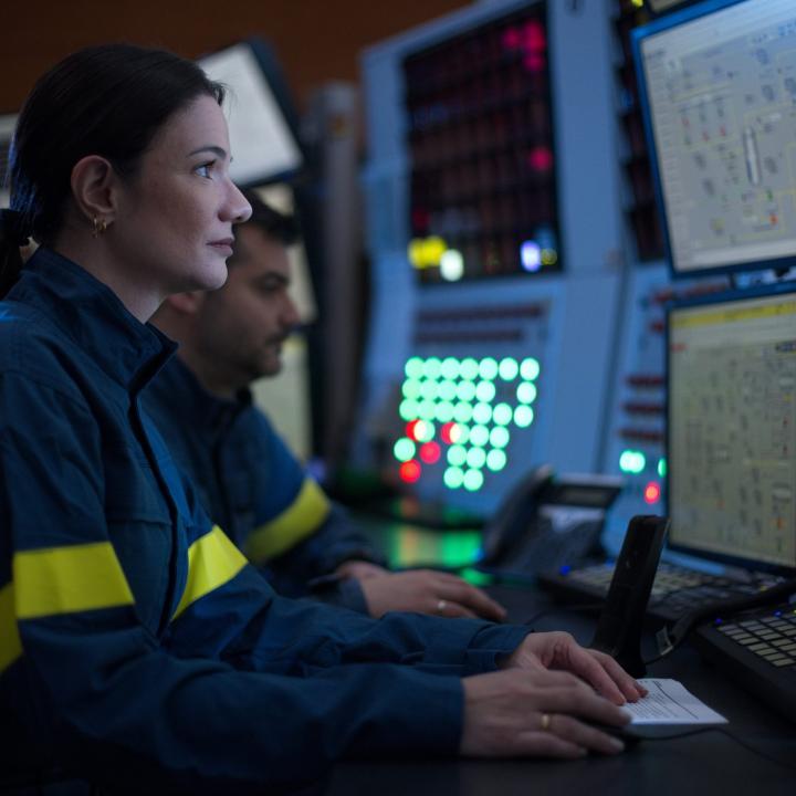 woman working in a uniform
